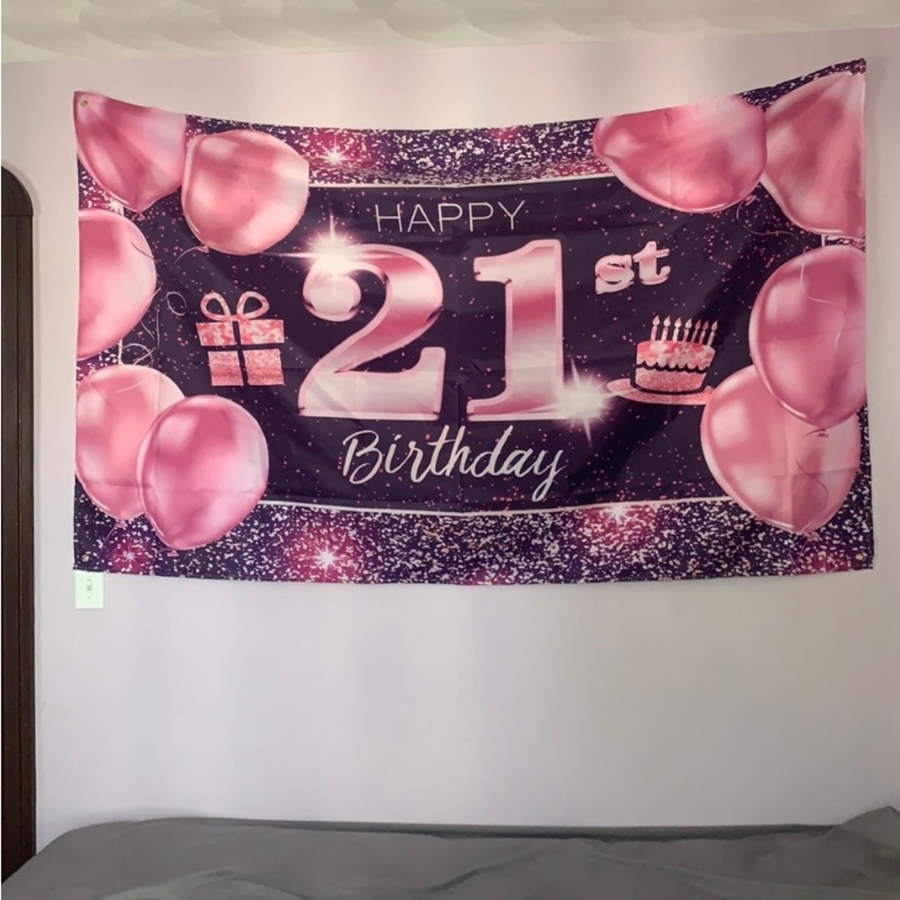21st banner back drop